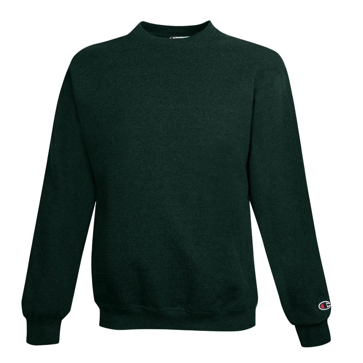 Dark green champion crewneck hotsell